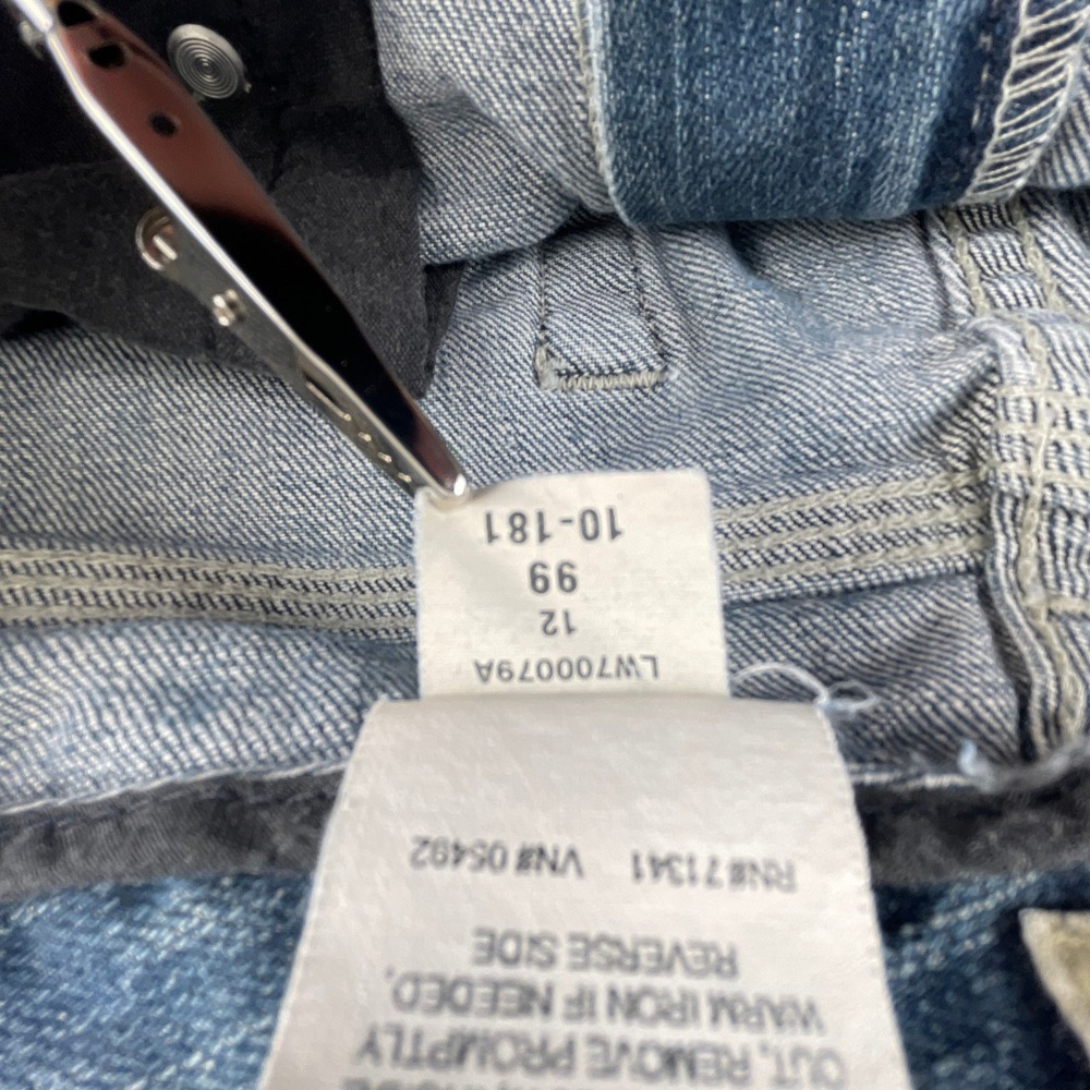 Vtg LL Bean Womens 14T Jeans 90s Straight Leg Blue Denim Tall - Picture 10 of 12